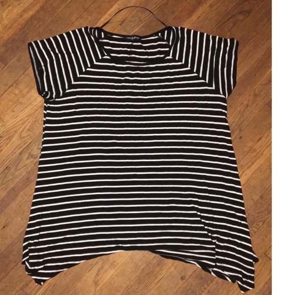 Cable & Gauge Tops - Cable & Gauge striped blouse